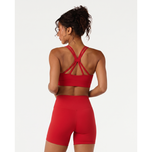 The strappy back bra