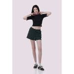 Mid Sleeve Crop