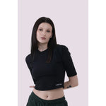 Mid Sleeve Crop