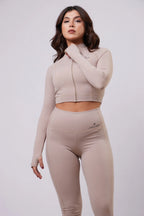 Kinetic Zipped Nude
