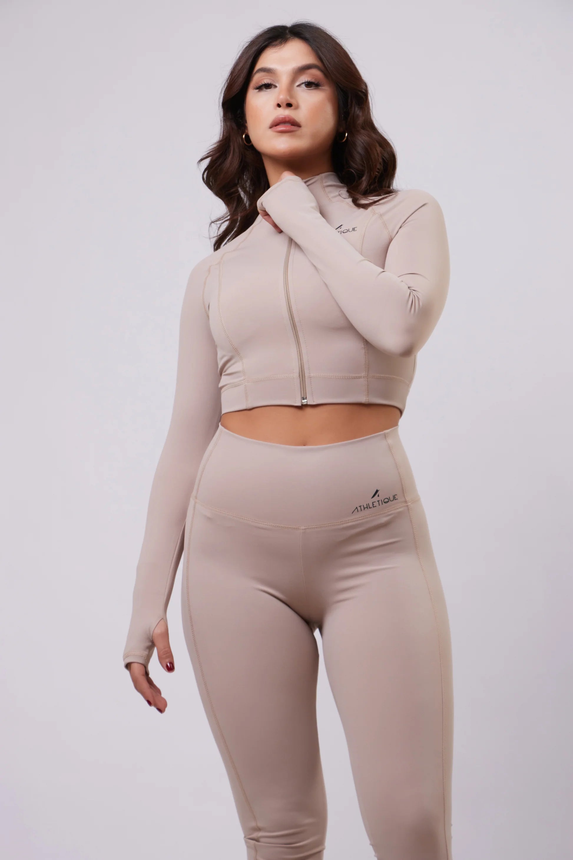 Kinetic Zipped Nude