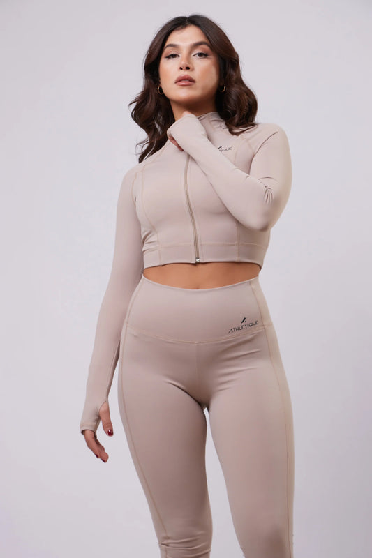 Kinetic Zipped Nude