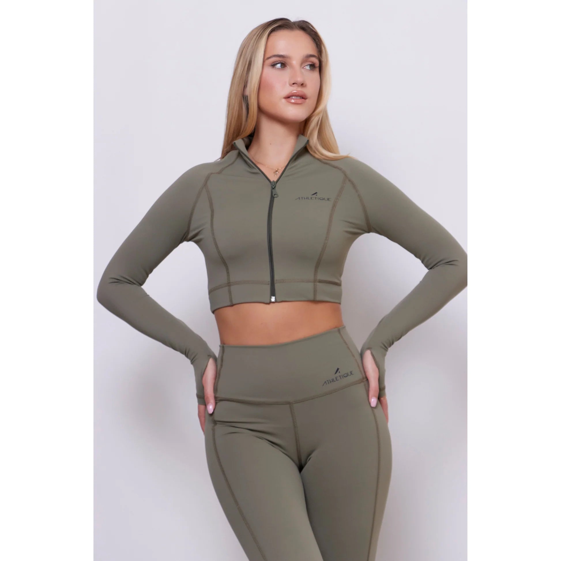 Kinetic Zipped Olive