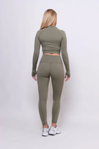 Kinetic Zipped Olive