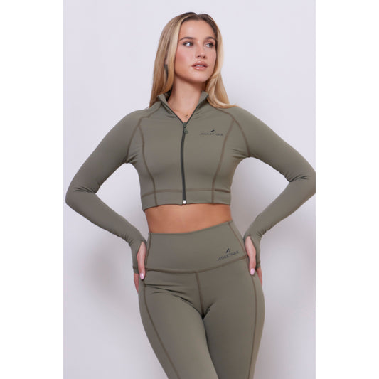 Kinetic Zipped Olive